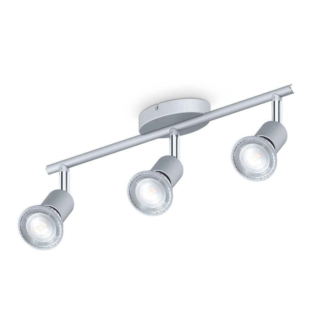 Deckenstrahler - 15W. 1200lm. LED. schwenkbar. GU10. neutralweiß. silberfarbig 8