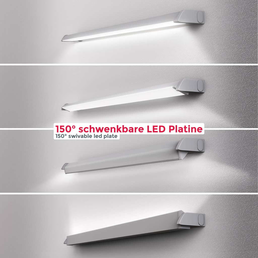 Unterbauleuchten weiß/silberfarbig 5