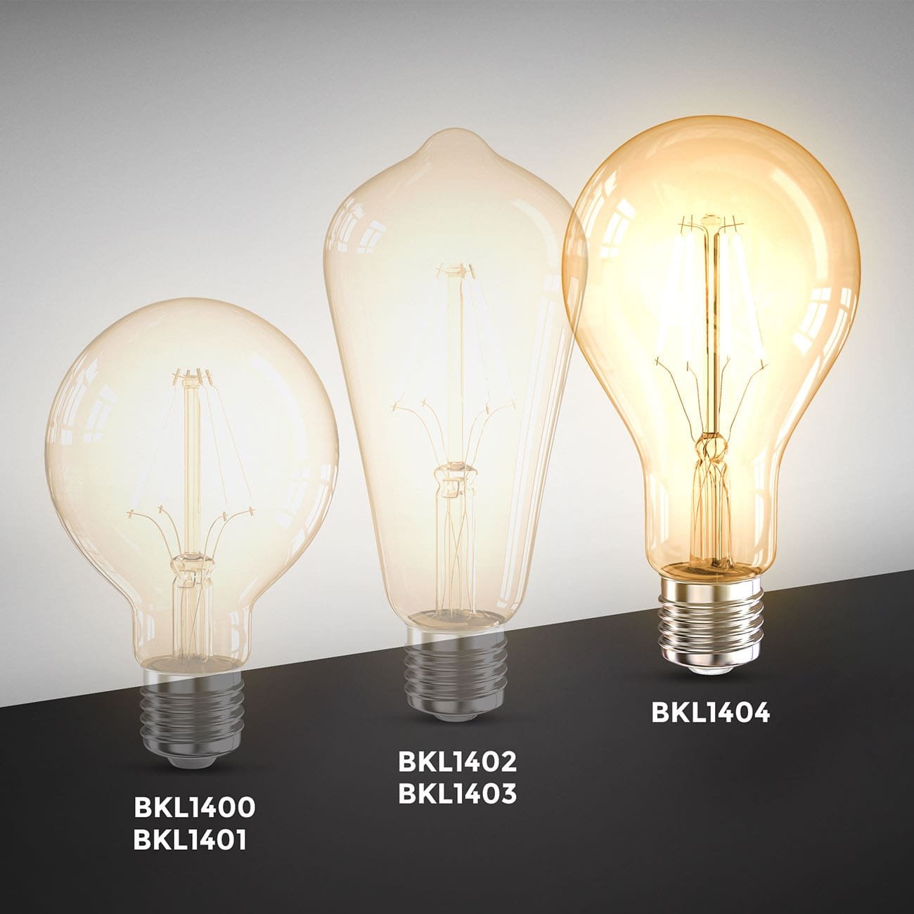 LED Glühbirne A75 E27 Vintage Lampe Edison - 2er Set - Retro-Glühlampe 143x64mm Energiesparlampe 4W 360lm 2.200K ultra-warmweiß | bernstein - 7