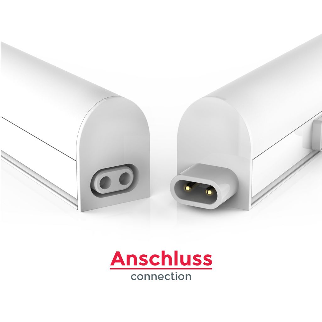 Unterbauleuchte - 4W. 400lm. LED. Stecker. erweiterbar. neutralweiß. weiß 7