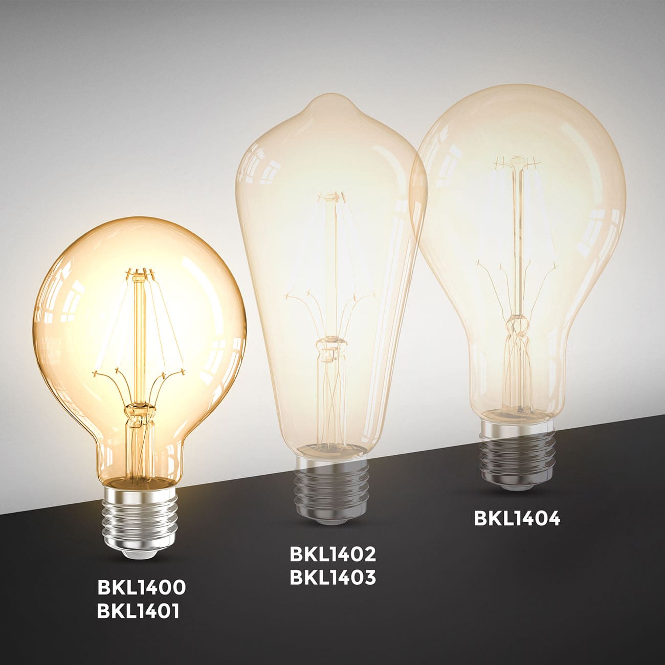 LED Glühbirne G80 E27 Vintage Lampe Edison - 2er Set - Retro-Glühlampe 126x80mm Tropfenform Energiesparlampe 4W 320lm 2.200K ultra-warmweißes Licht | bernstein - 9