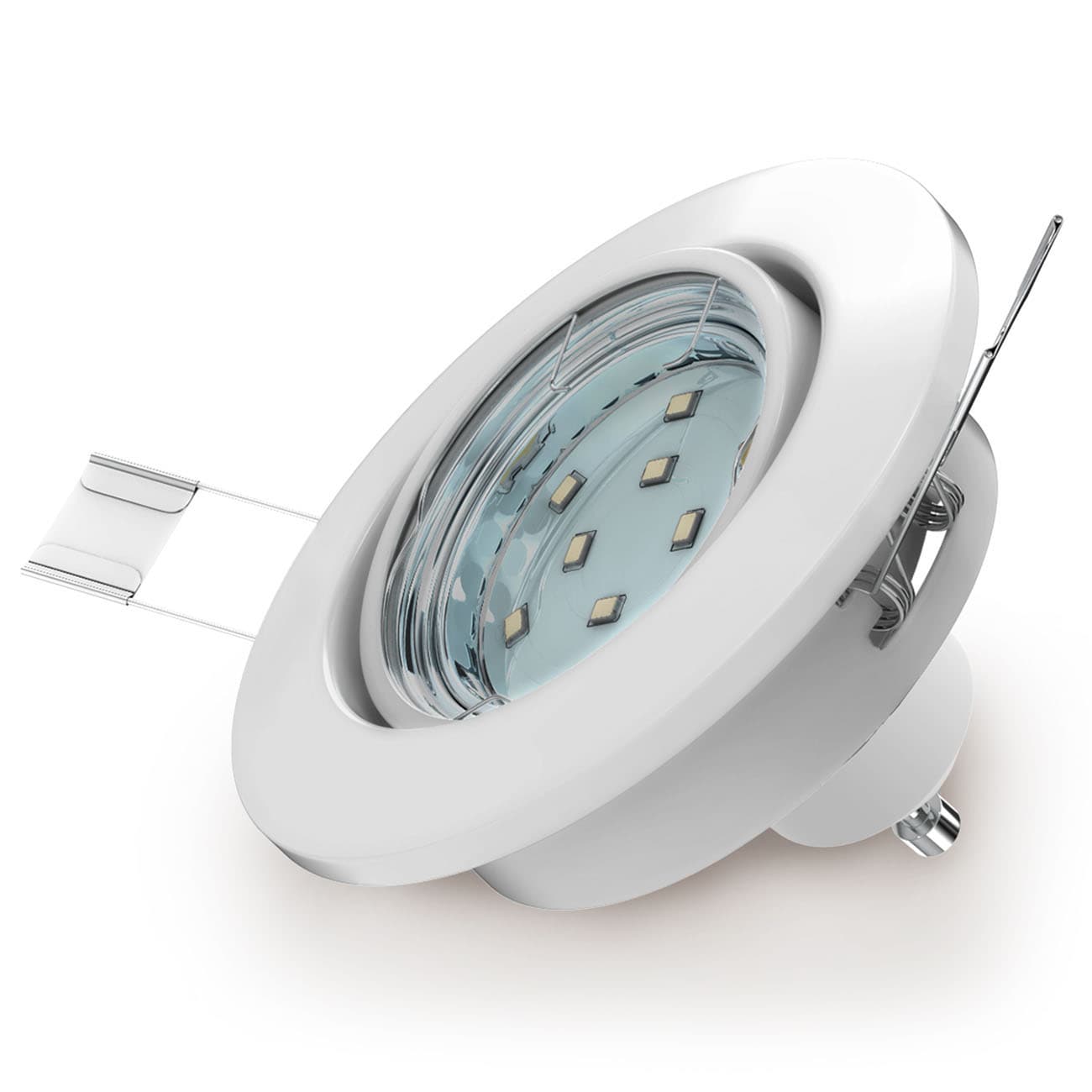 LED Einbaustrahler | Einbauleuchte 6er SET | 3W inkl. GU10 schwenkbar weiß - 3