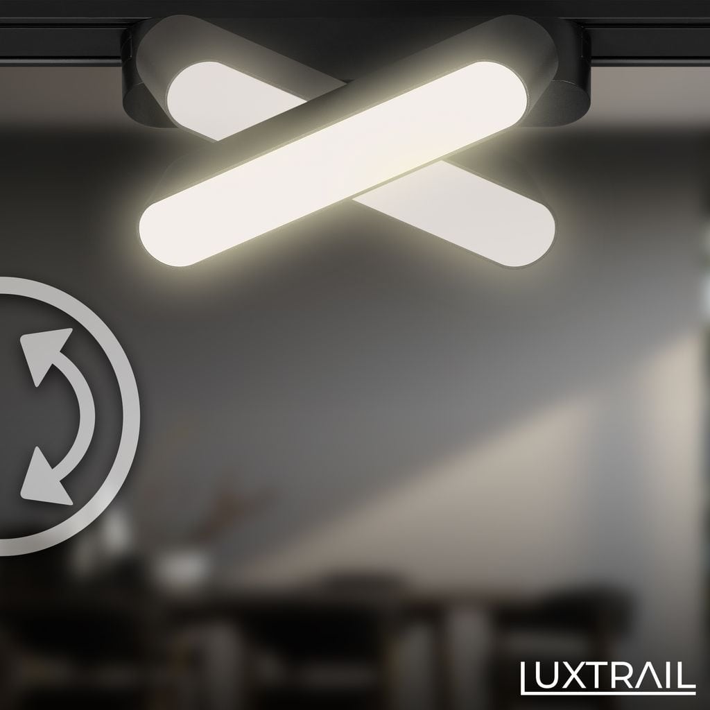 NV Track Schienensystem. LED Tracklight. Schwenkbar. Schwarz 5