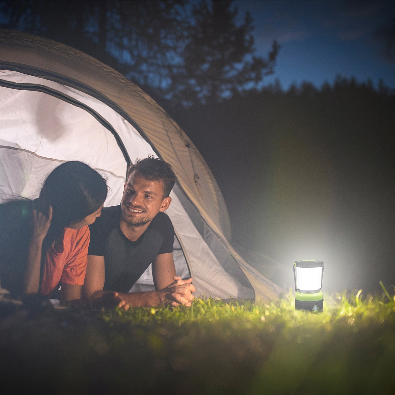 LED Outdoor Campingleuchte mit Tragegriff - 2