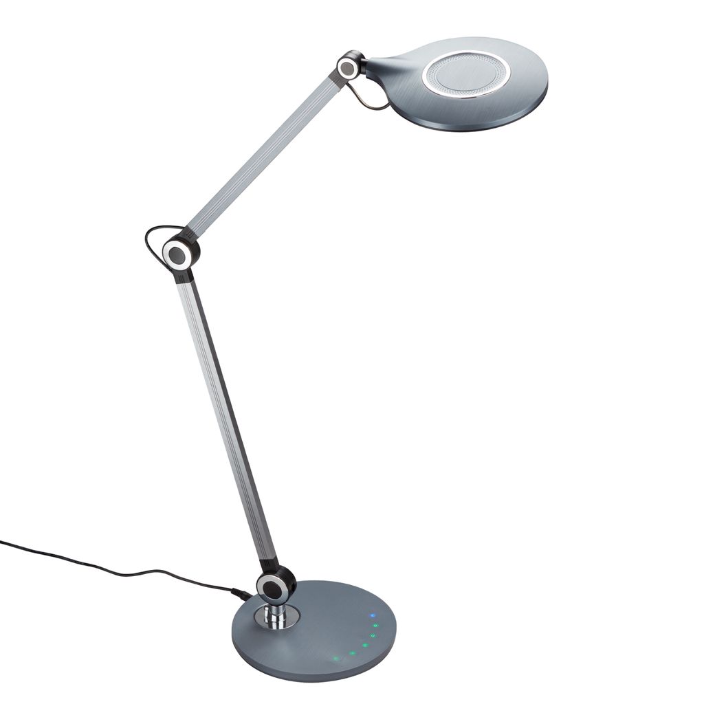 CCT LED Schreibtischleuchte. Ø 20 cm. 9 W. Anthrazit 0