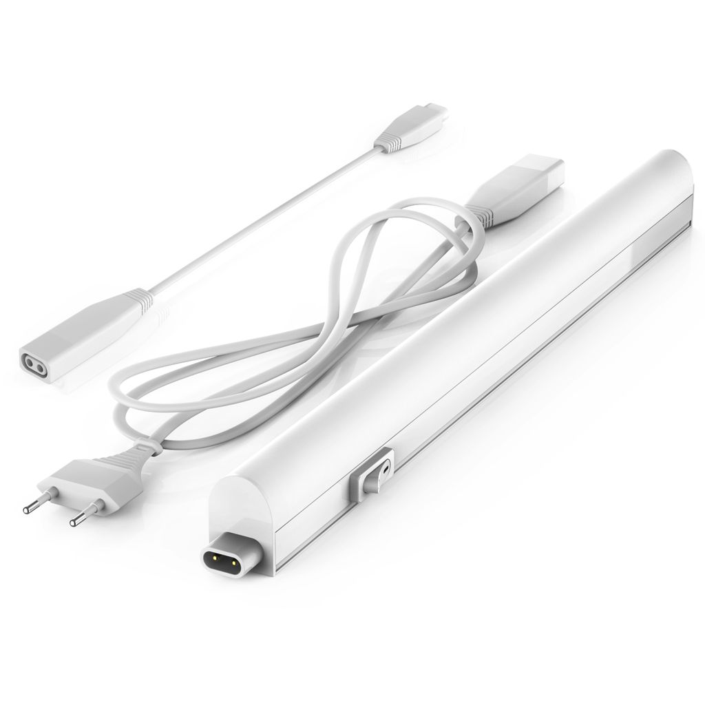 Unterbauleuchte - 4W. 400lm. LED. Stecker. erweiterbar. neutralweiß. weiß 10