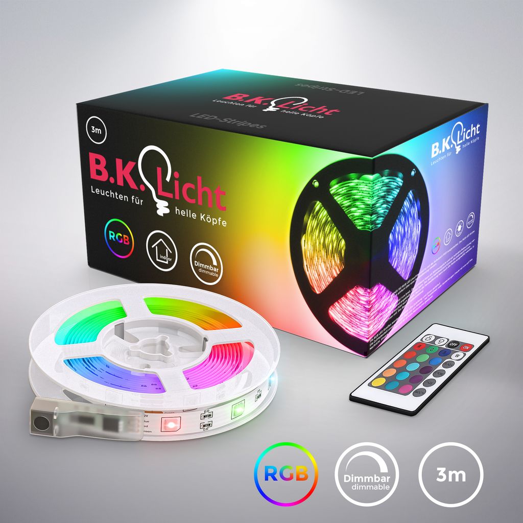 RGB-LED-Band. 3m. 90xRGB-LED/0.11W 10