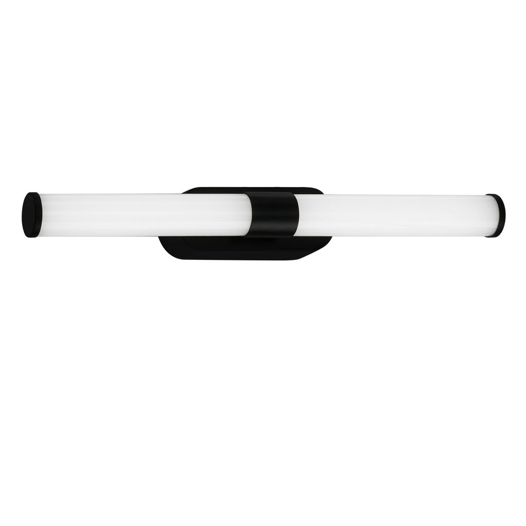Spiegelleuchte - 7W. 690lm. LED. IP44. 40cm. neutralweiß. schwarz 12
