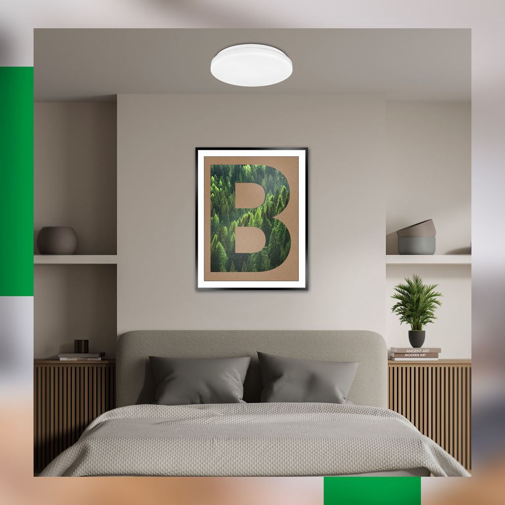 LED Deckenlampe Deckenleuchte Wohnzimmer Effizienzklasse A Flur 9