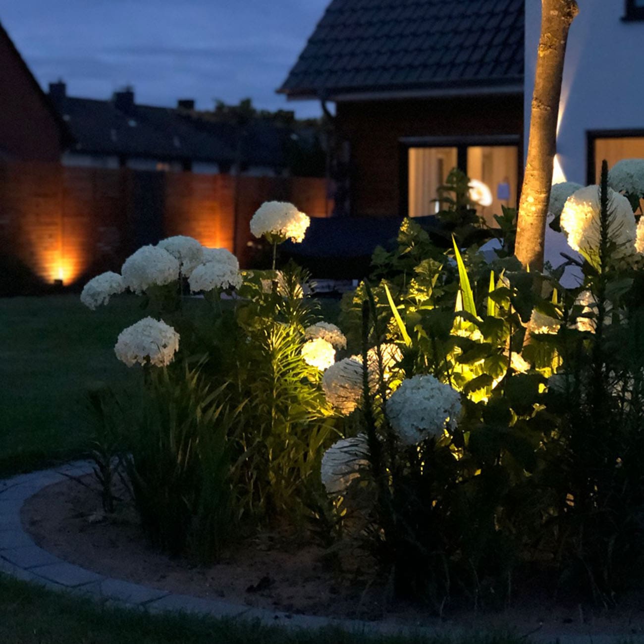 LED Erdspieß Gartenstrahler IP44 | 2er Set - 9