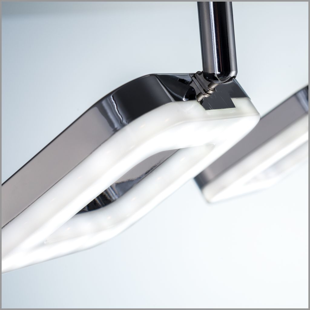 Deckenstrahler - 16W. 1320lm. LED. schwenkbar. warmweiß. chromfarbig 4