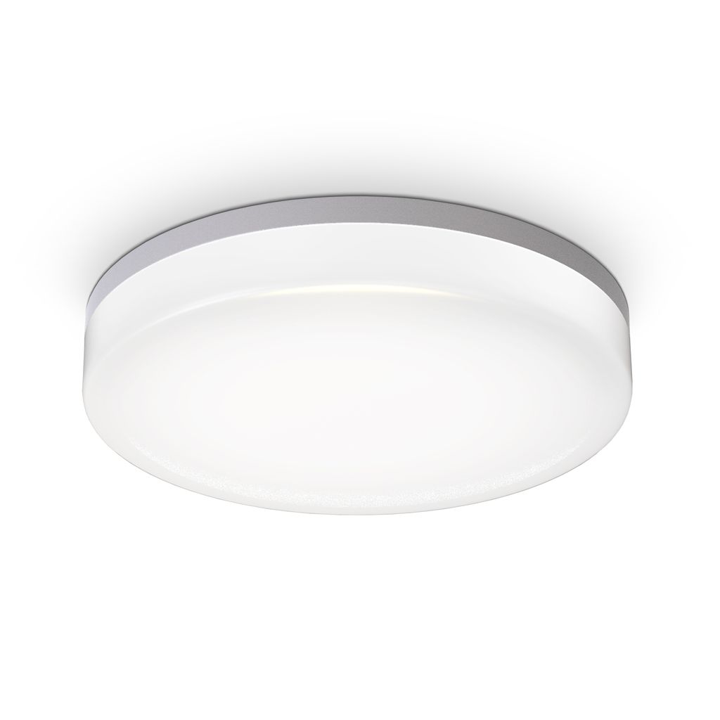 Deckenleuchte Ø22 cm - 13W. 1600lm. LED. IP54. neutralweiß. weiß 0
