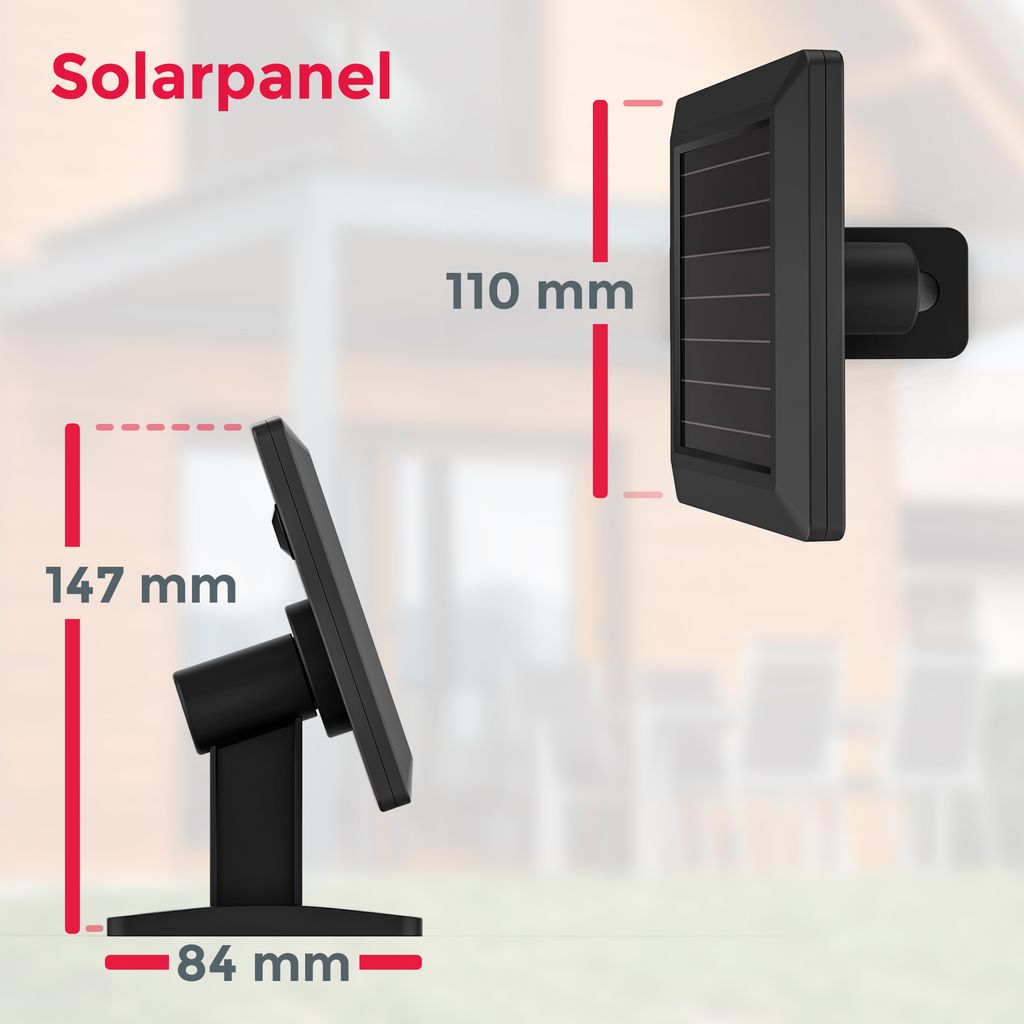 Solarleuchte Garten - LED. Bewegungsmelder. Dämmerungsschalter. 6500K. schwarz 4
