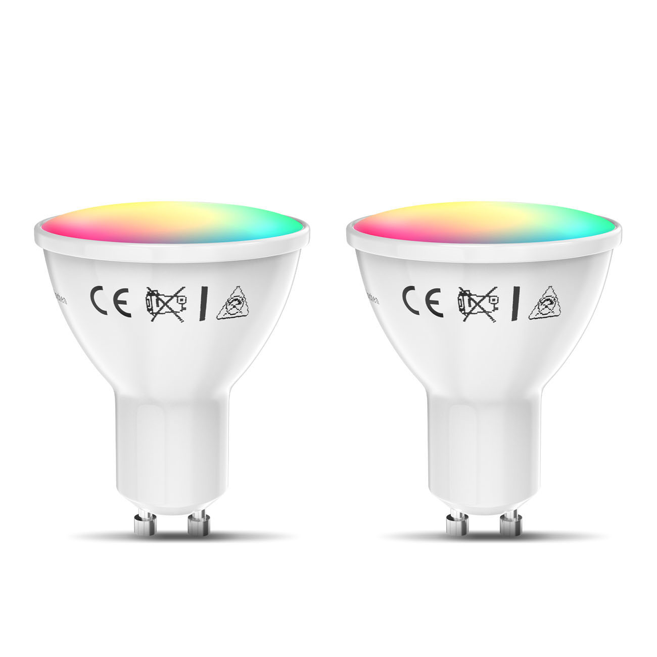 WiFi LED Leuchtmittel RGB + CCT GU10 | 2er Set - 3