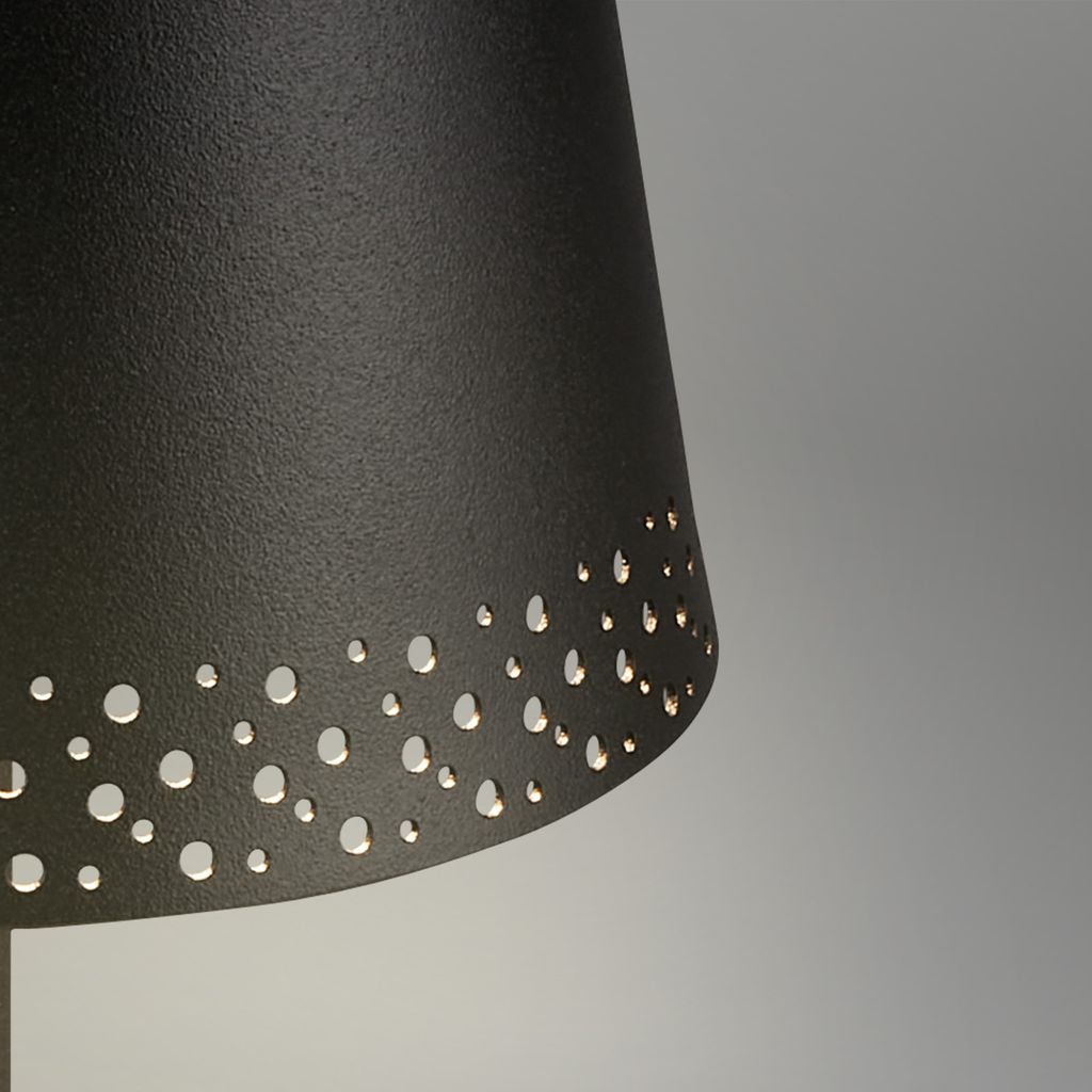 LED Akku-Tischleuchte 38 cm 2.6W 280lm schwarz 8