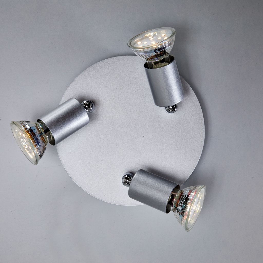 LED Spotleuchte / Deckenleuchte 3-flammig - Lunis 3 [Rund] 5