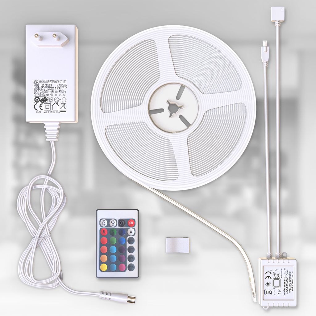 RGB-LED-Band. 3m. 90xRGB-LED/0.11W 8