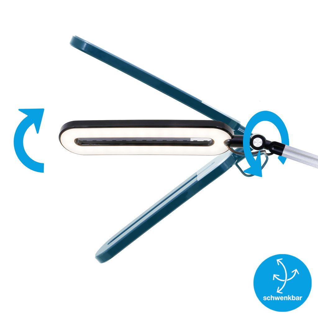 LED Tischleuchte 51 cm - CCT. Dimmbar. 700lm. 6.6 W. schwarz 5