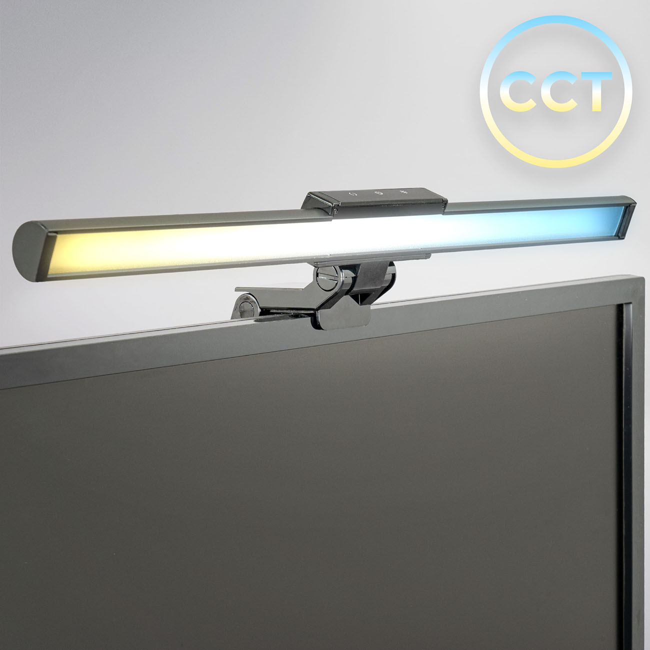 CCT LED Monitorleuchte mit Stufendimmer schwarz - 6