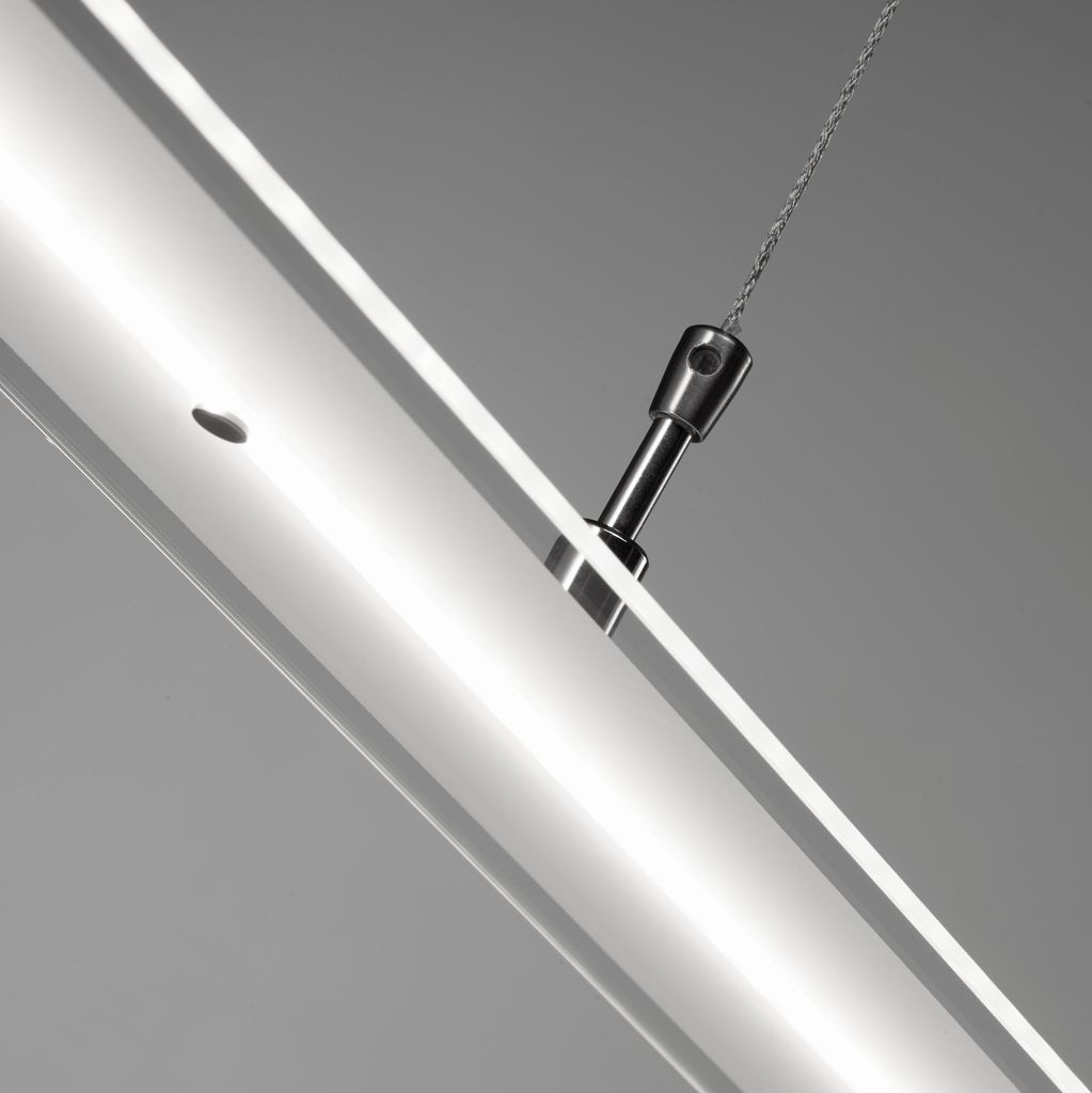 Pendelleuchte - 16W. 1750lm. LED. höhenverstellbar. dimmbar. warmweiß. matt-nickel 6