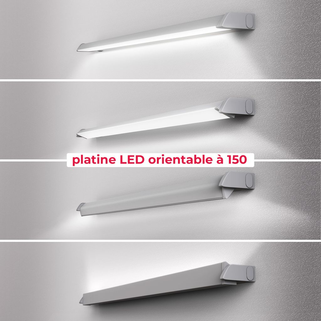 Unterbauleuchte - 6.8W. 740lm. LED. Stecker. erweiterbar. CCT. silber 9