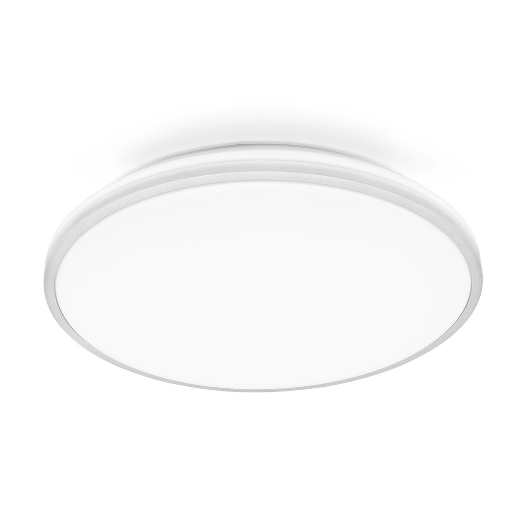 Deckenlampe Ø38 cm - 24W. 3000lm. LED. backlight. neutralweiß. weiß 0