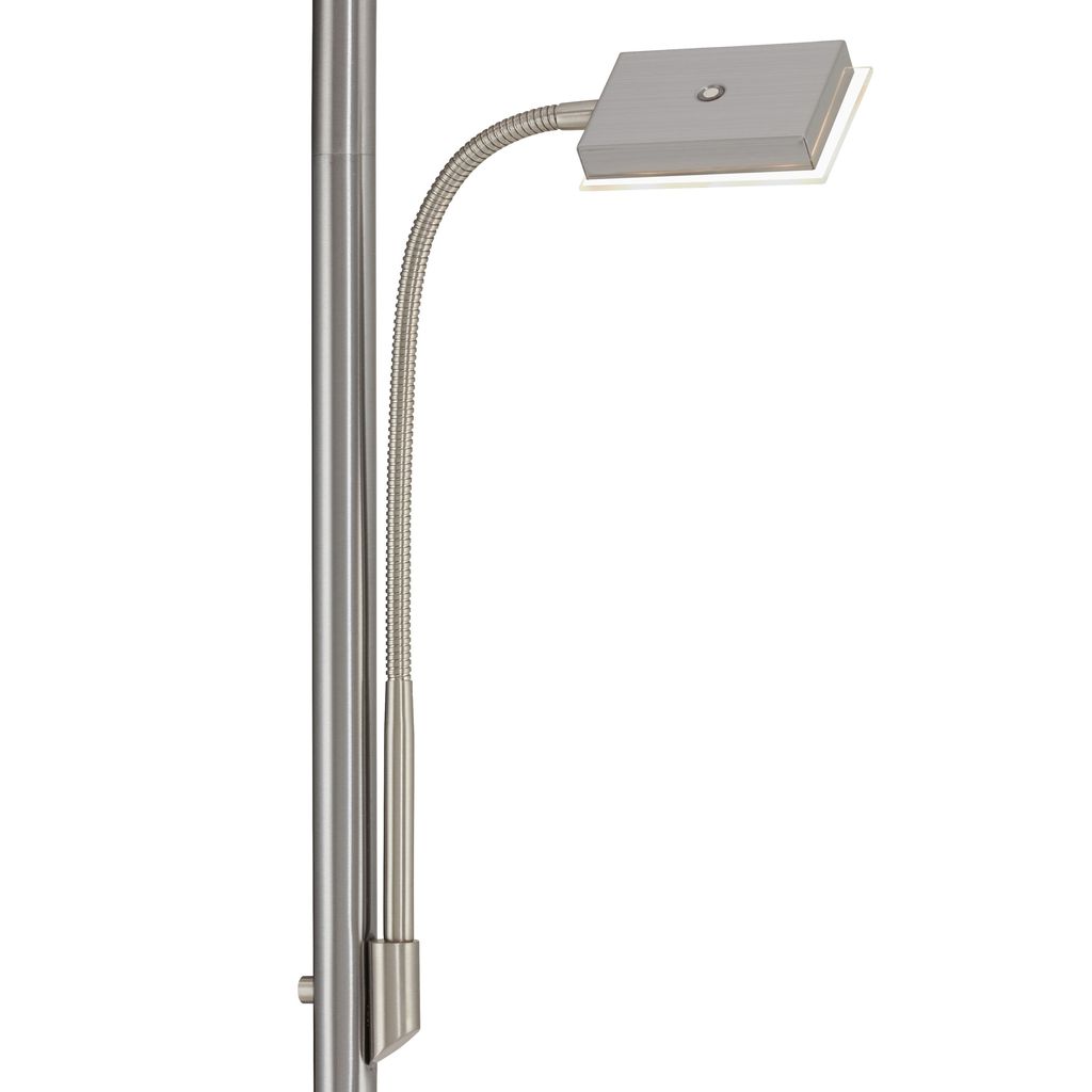 LED Touch Stehleuchte 180 cm 3x7.5W 750lm matt-nickel 15
