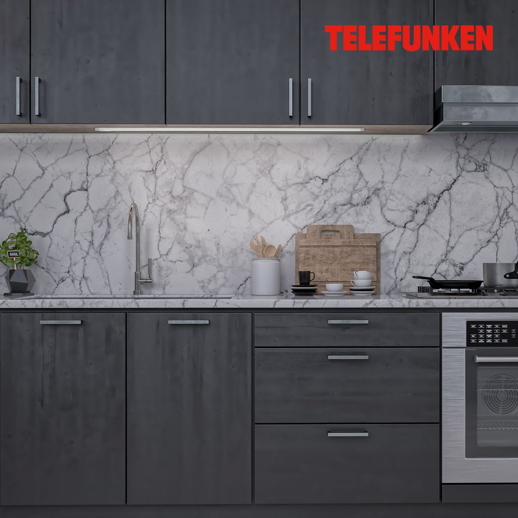 LED Unterbauleuchte 87.3 cm 10W 1100lm silber 9