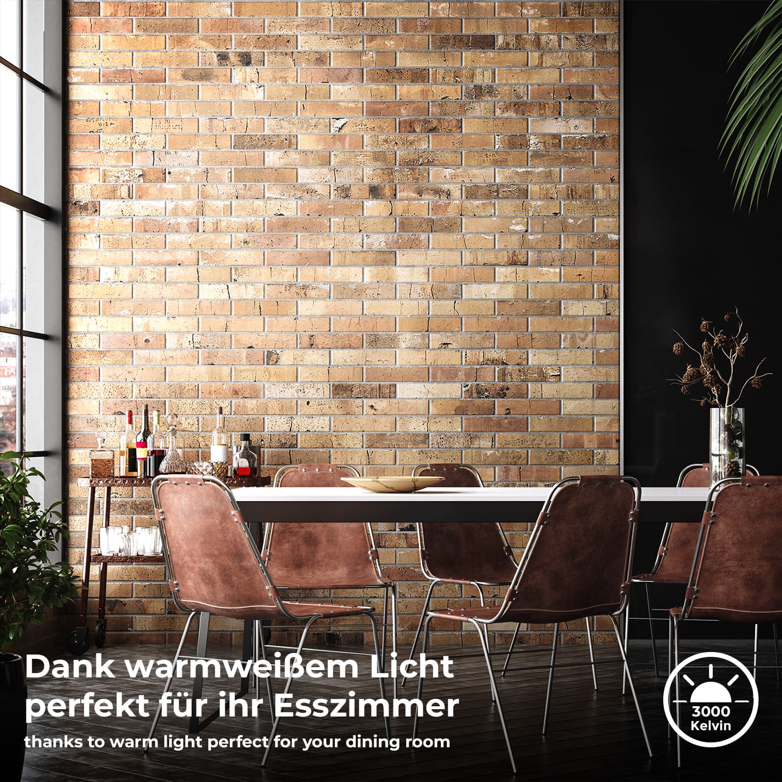 LED Einbaustrahler Bad Ø117mm - 6er SET - IP44 ultra-flach 25mm 230V 6W 510lm warmweißes Licht | Weiß - 6