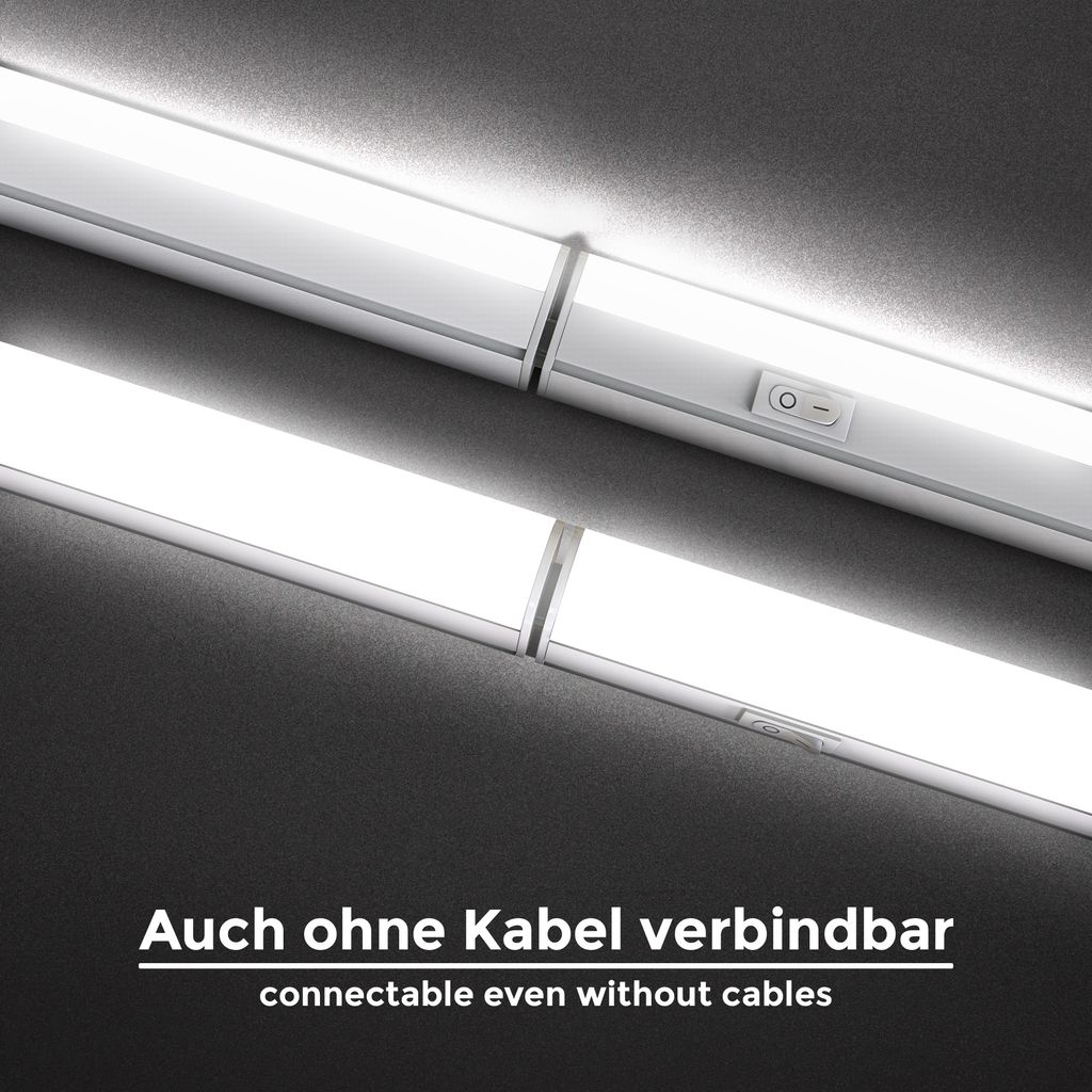 Unterbauleuchte - 4W. 400lm. LED. Stecker. erweiterbar. neutralweiß. weiß 4