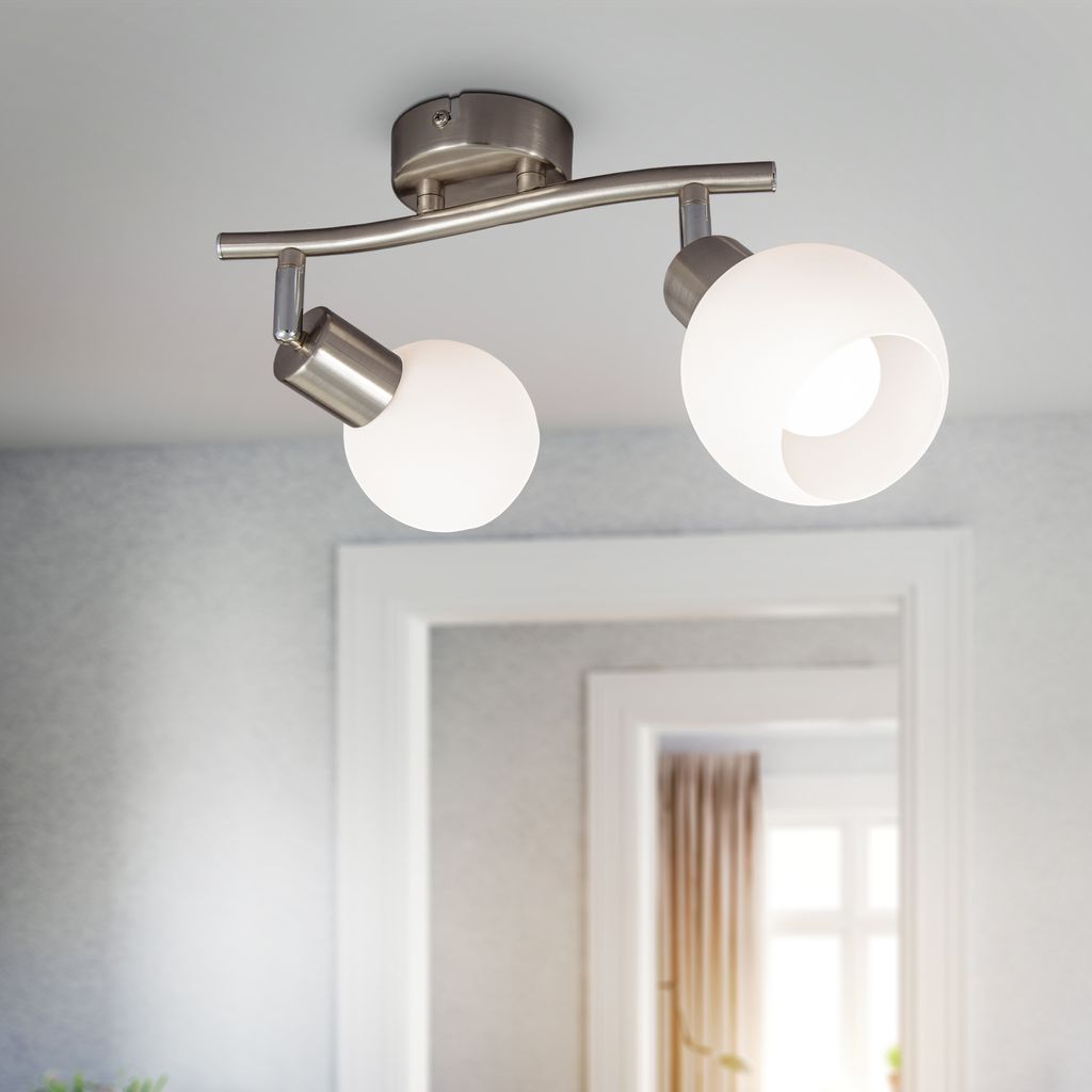Deckenstrahler - 10W. 940lm. LED. schwenkbar. E14. warmweiß. matt-nickel 4