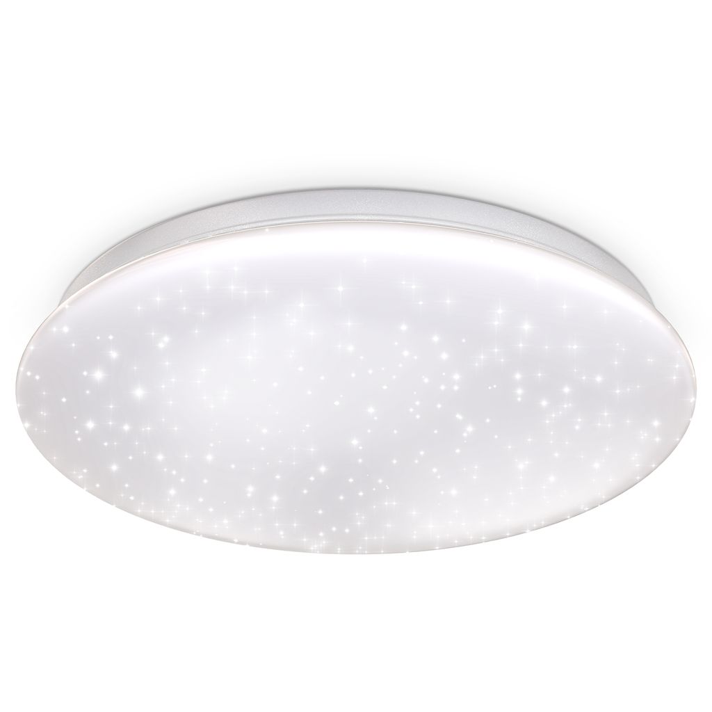 Deckenleuchte Ø33.8 cm - 17W. 1530lm. LED. dimmbar. Fernbedienung. CCT. weiß 0