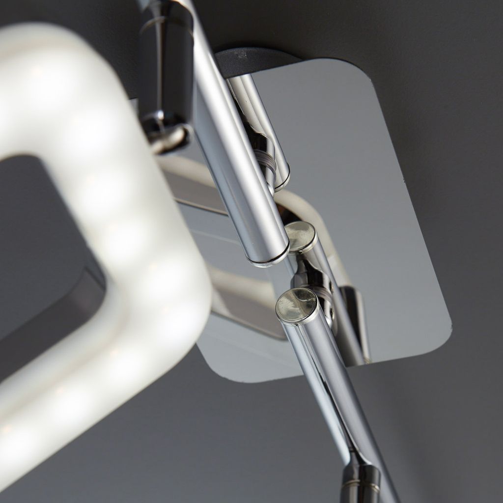 Deckenstrahler - 16W. 1320lm. LED. schwenkbar. warmweiß. chromfarbig 2