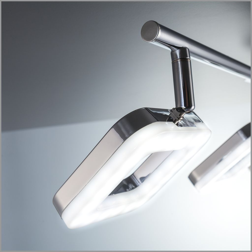 Deckenstrahler - 16W. 1320lm. LED. schwenkbar. warmweiß. chromfarbig 5