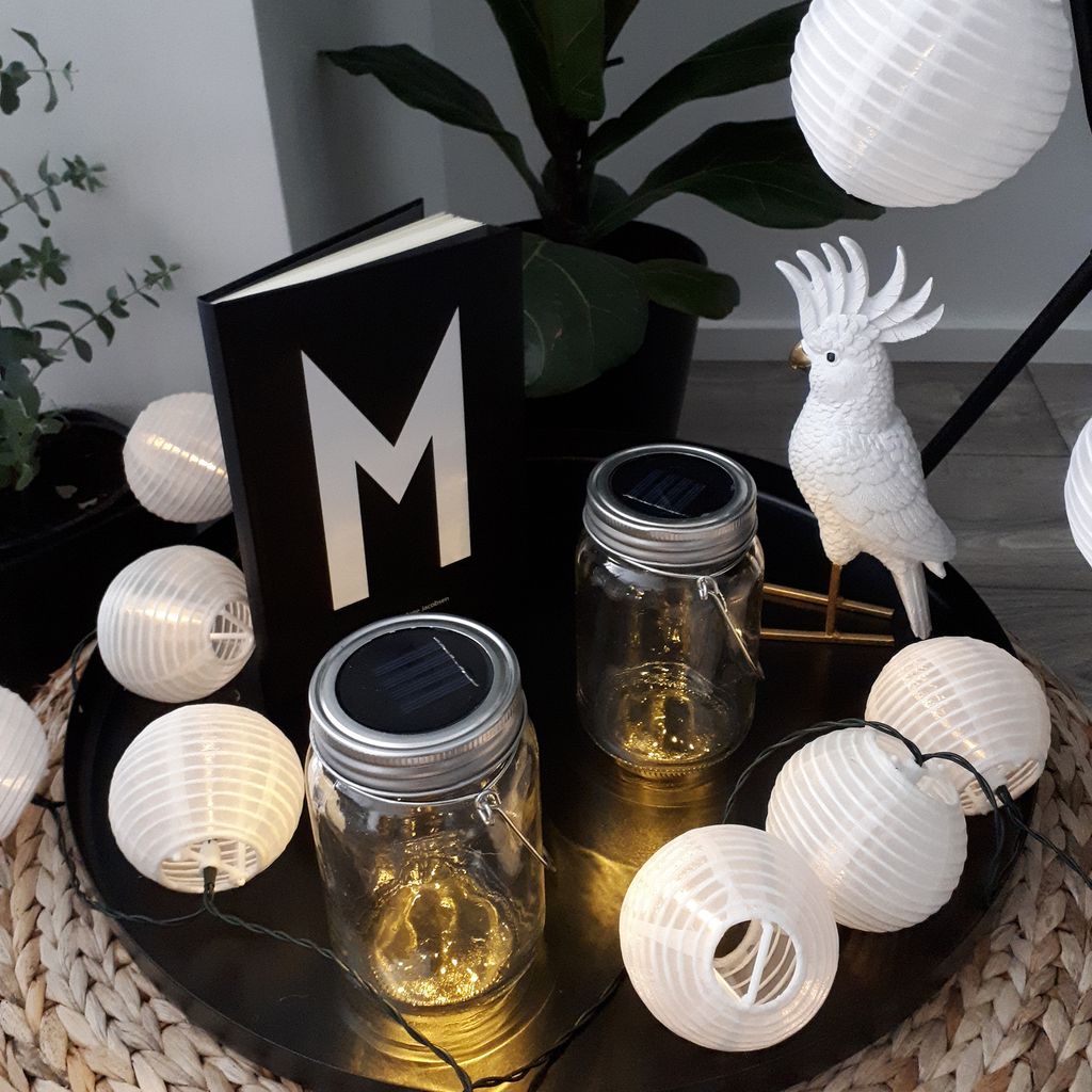 Solarleuchte Garten - 0.05W. 20lm. LED. akku. mit Schalter. warmweiß. klar 9