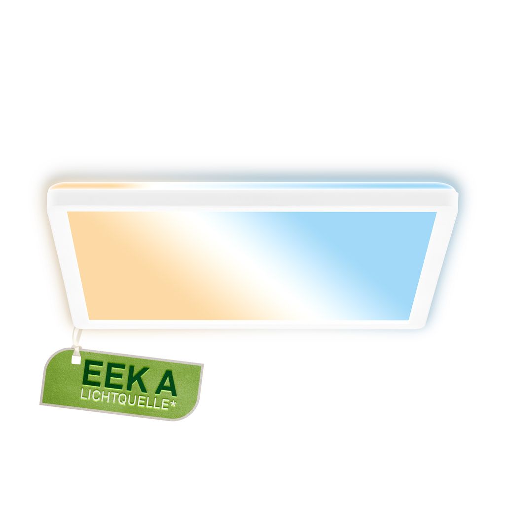 Tava A LED Panel 29,3x29,3 cm - 11,4W, 2400lm, mit EEK A Lichtquelle*, Dimmbar, CCT, Weiß