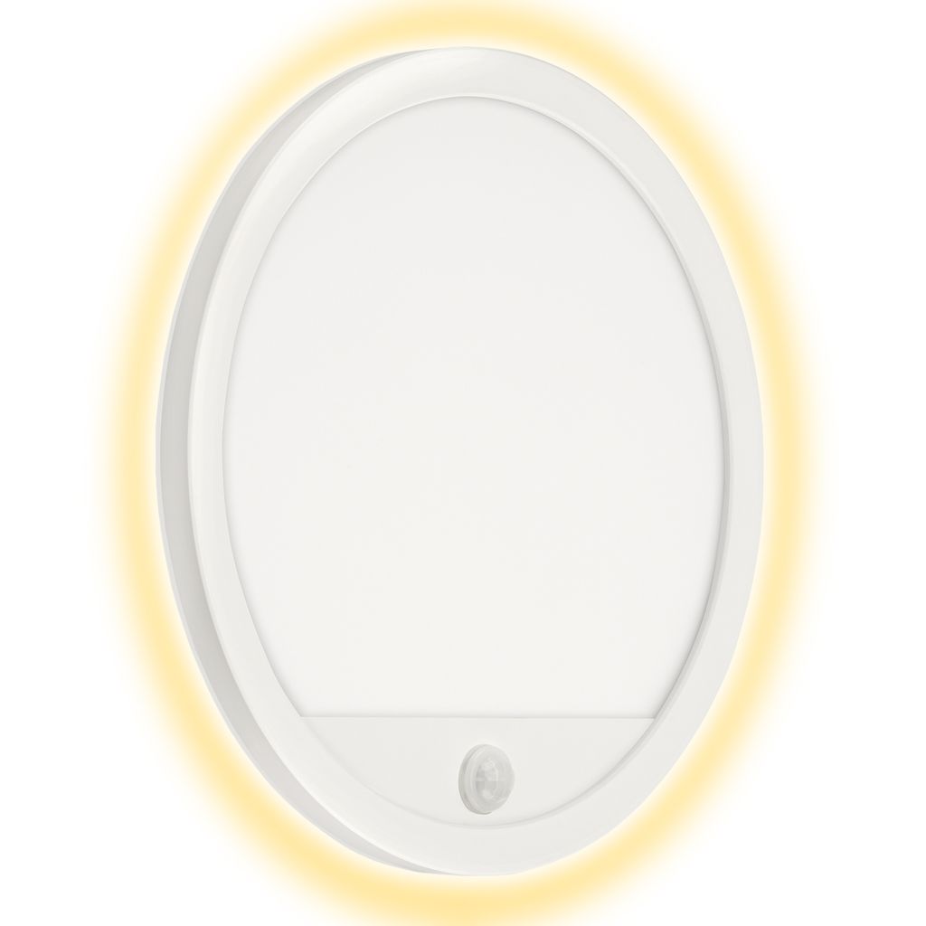 LED Außenleuchte Ø 28 cm 15W 2000lm weiß