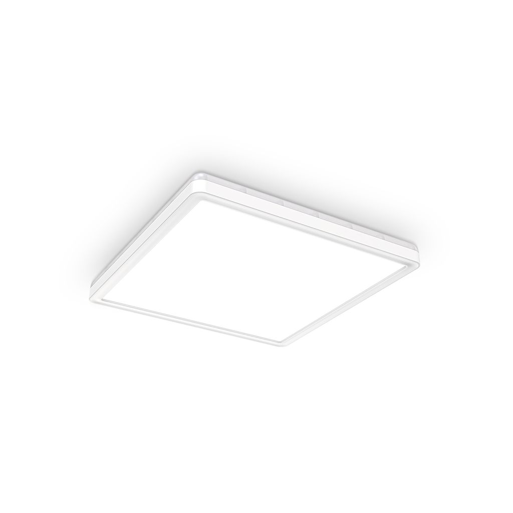LED Panel 29.3x29.3 cm - 18W. 2400lm. dimmbar. flach. backlight. neutralweiß. weiß 16