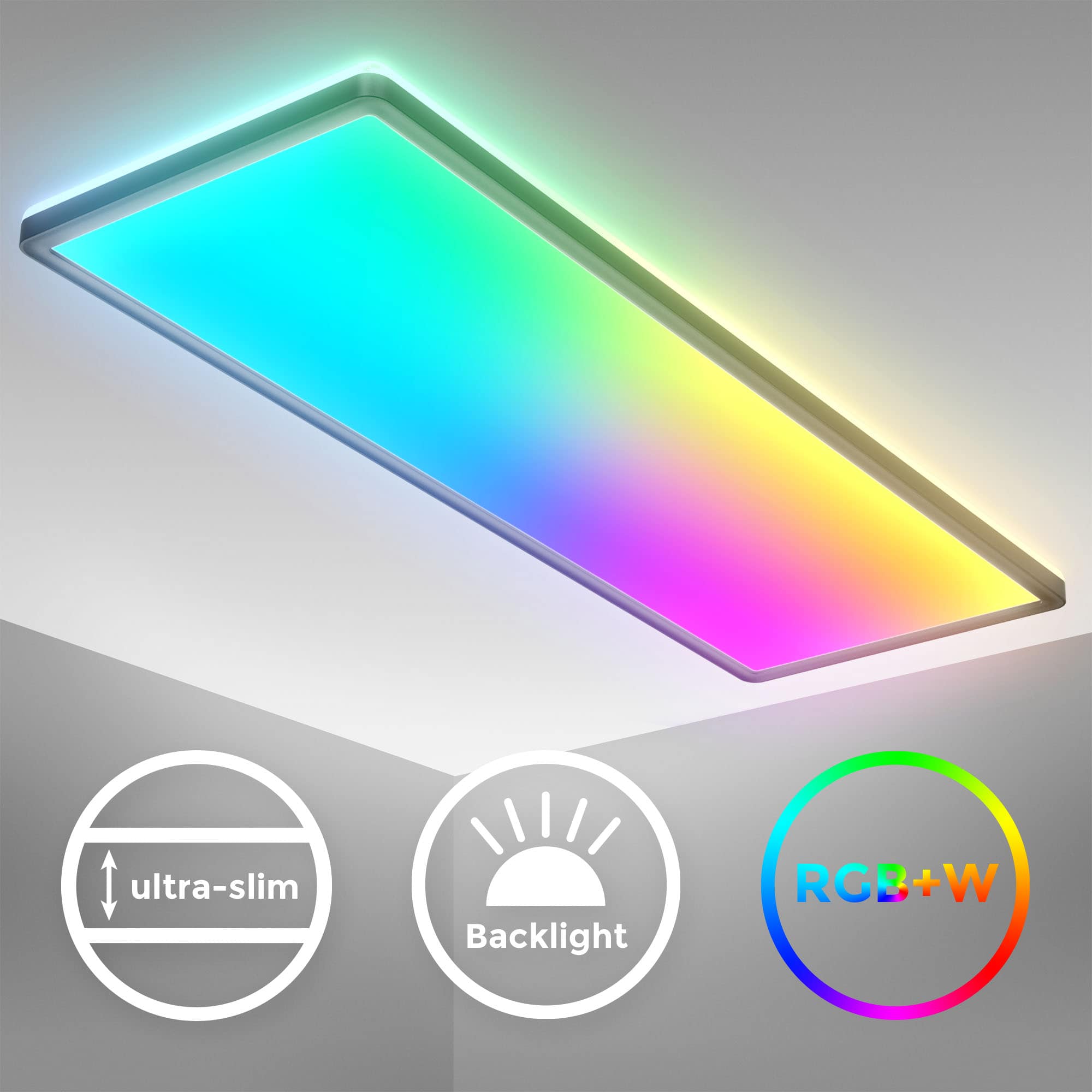 LED Panel mit RGB und Backlight ultra-flach - 3