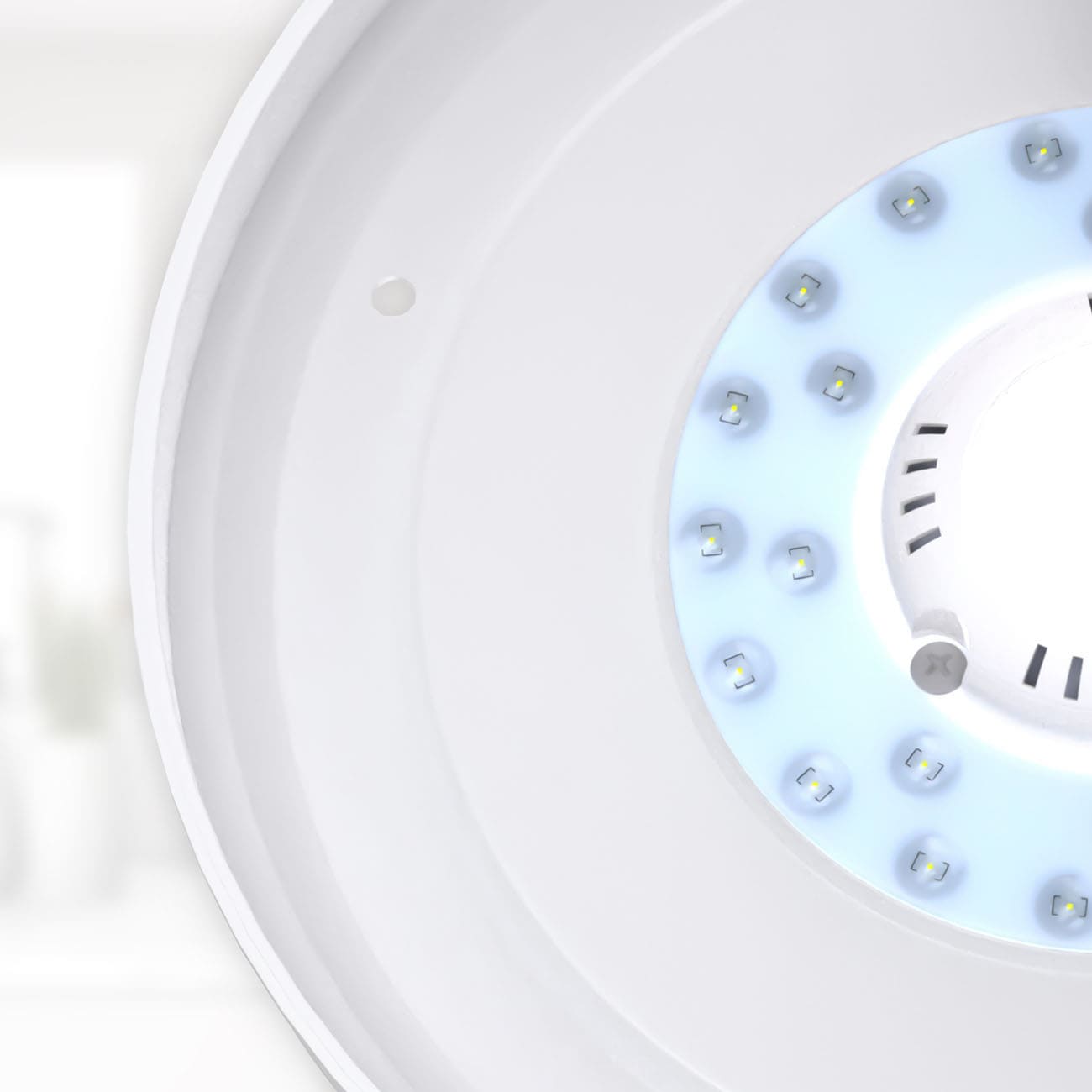 LED Deckenleuchte Badleuchte IP44 rund weiß - 4