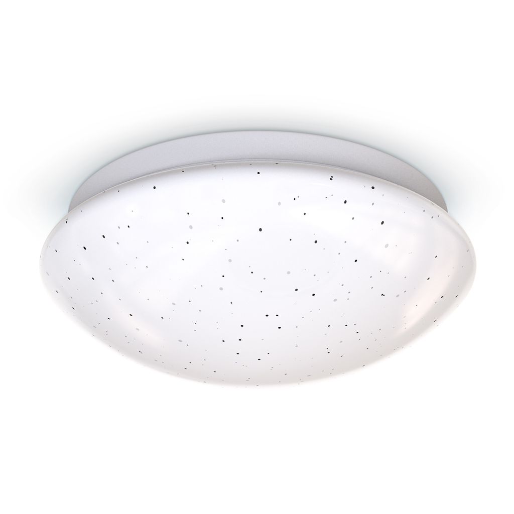 Deckenleuchte Ø25.5 cm - 10W. 900lm. LED. dimmbar. Fernbedienung. RGBW. weiß 0