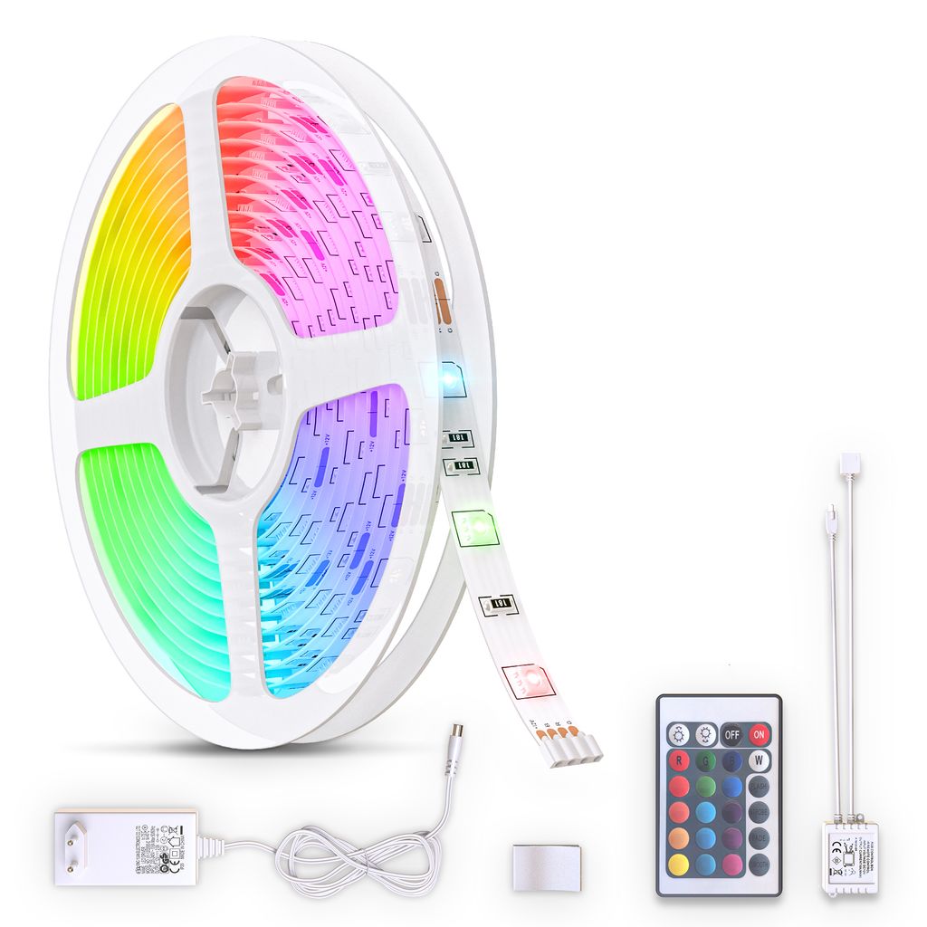 LED Strip 3 m - dimmbar. Fernbedienung. Farbwechsel. kürzbar. RGB 10