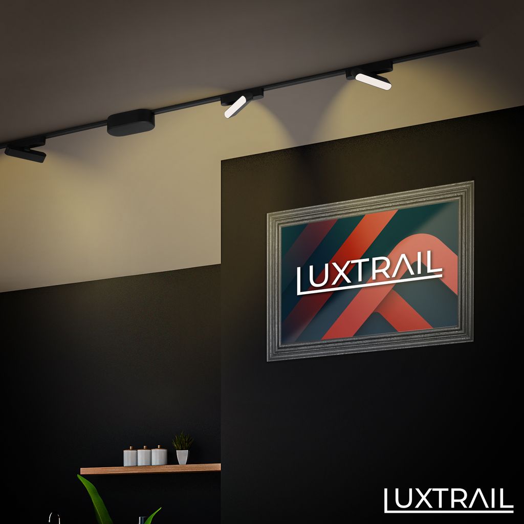 NV Track Schienensystem. LED Tracklight. Schwenkbar. Schwarz 6